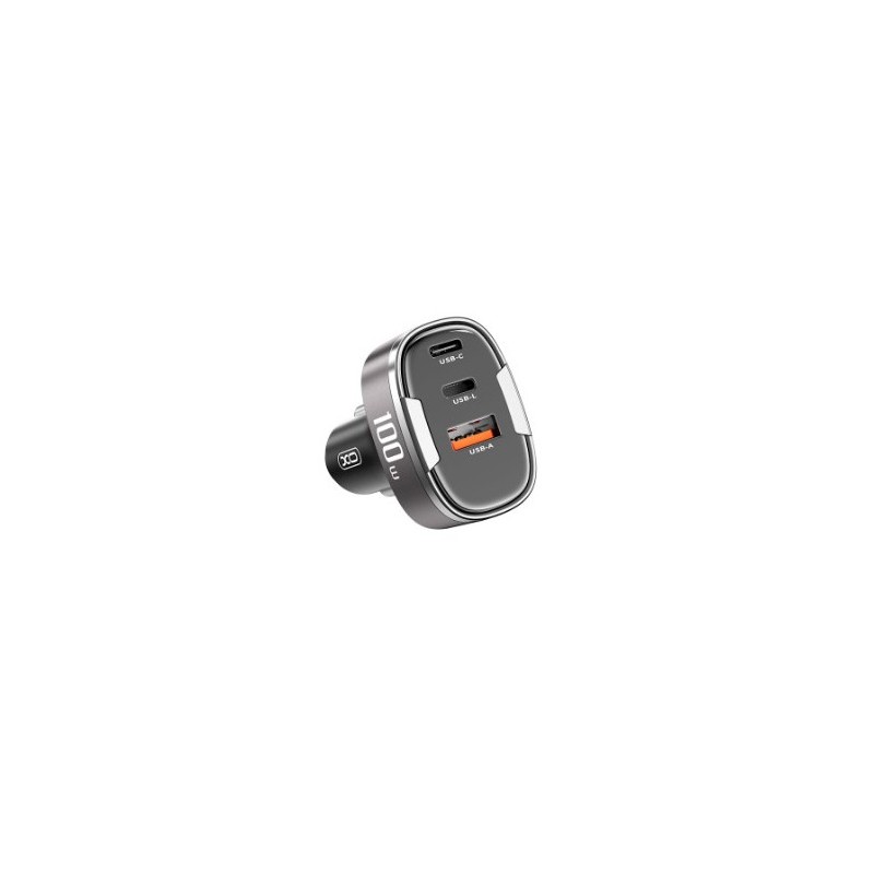 CARGADOR MECHERO CC61 3XUSB 100W XO