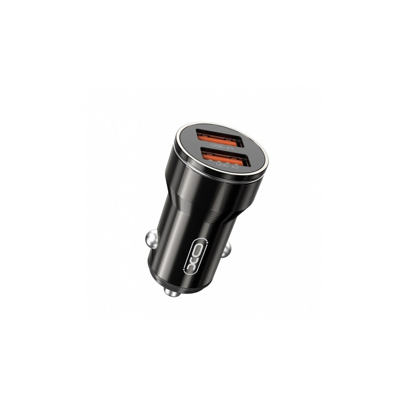 CARGADOR MECHERO CC48 2XUSB 2.4A XO