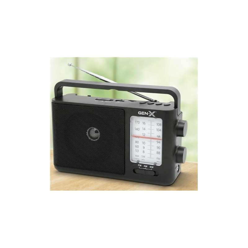 RADIO CLASICA RECARGABLE CON...