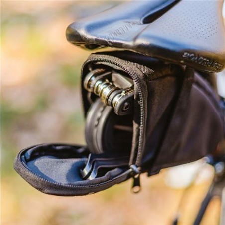 BOLSA TRANSPORTE BICICLETA BAJO SILLIN SB-100 FOREVER