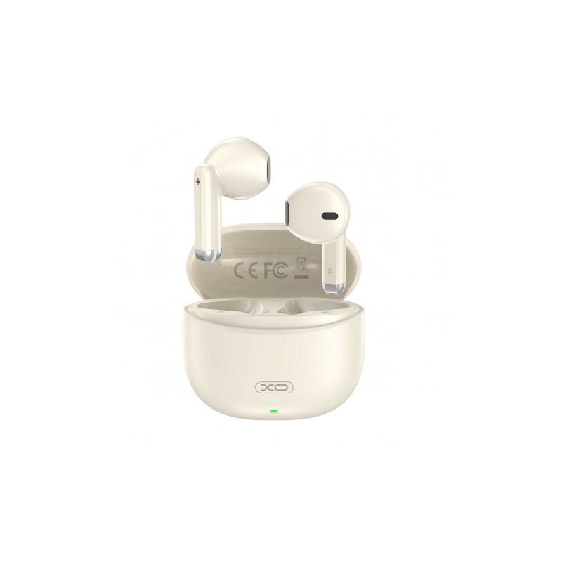 AURICULARES BLUETOOTH TWS X33 BEIGE XO