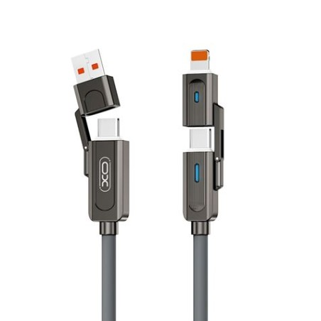CABLE 4 EN 1 60W USB - C / USB-C / LIGHTNING / USB-A