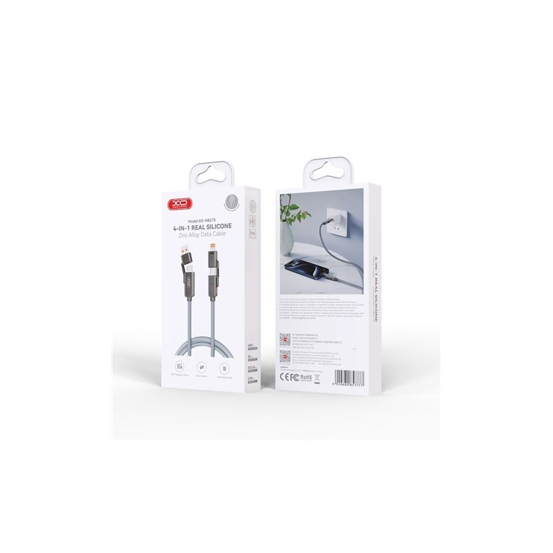 CABLE 4 EN 1 60W USB - C / USB-C /...