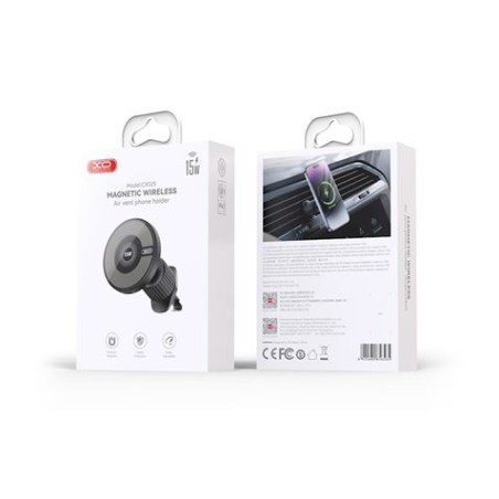 SOPORTE PARA TELEFONO MOVL CON CARGA INALAMBRICA 15W CX025 XO