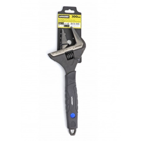 LLAVE INGLESA 12"- 300MM MANGO RECUBIERTO MADER