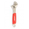 LLAVE INGLESA 10"- 250MM MANGO RECUBIERTO ROJO MADER