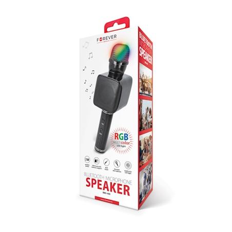 MICROFONO KARAOKE BLUETOOTH BMS-400 NEGRO FOREVER - GSM038327-1