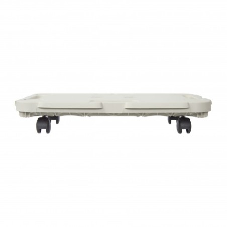 PLATAFORMA RECTANGULAR CON RUEDAS 480X290X38MM ARTPLAST