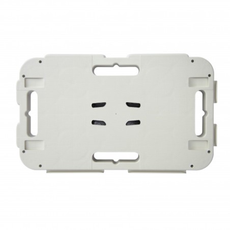 PLATAFORMA RECTANGULAR CON RUEDAS 480X290X38MM ARTPLAST