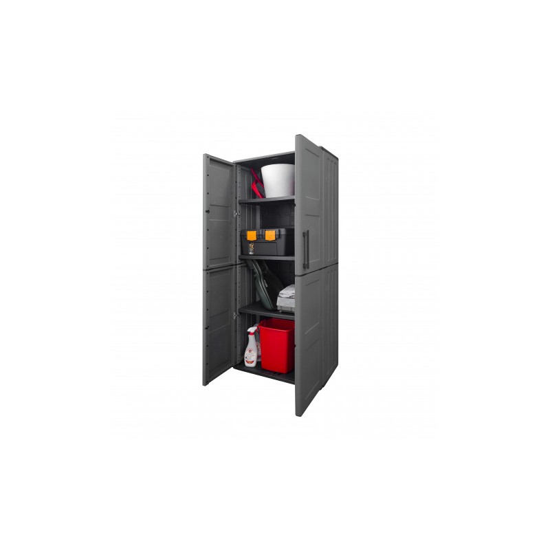 ARMARIO ALTO CON ESTANTES AJUSTABLES 680X370X1630MM ARTPLAST