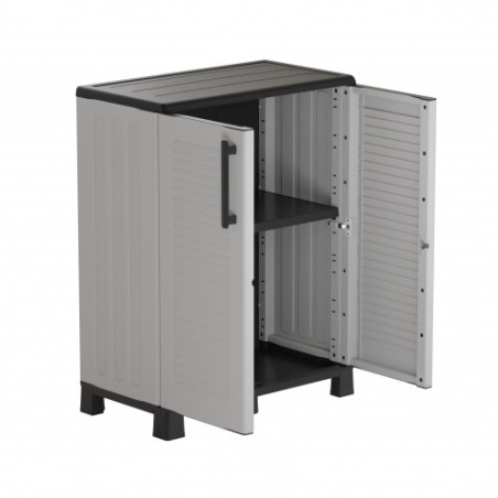 ARMARIO BAJO CON ESTANTE Y PATAS REGULABLES 680X370X900MM ARTPLAST