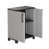 ARMARIO BAJO CON ESTANTE Y PATAS REGULABLES 680X370X900MM ARTPLAST