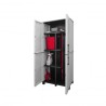 ARMARIO ESCOBERO CON PATAS REGULABLES 680X370X1690MM ARTPLAST