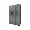 ARMARIO ALTO CON ESTANTES AJUSTABLES 1020X370X1630MM ARTPLAST