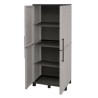 ARMARIO ALTO ESTANTES AJUSTABLES Y PATAS REGULABLES 680X370X1690MM ARTPLAST