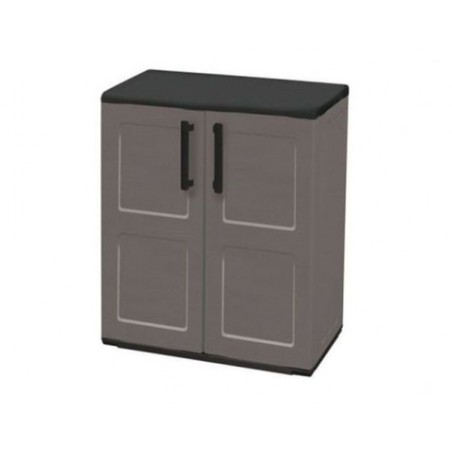 ARMARIO BAJO DE MEDIA ALTURA ESTANTE REGULABLE 680X370X840MM ARTPLAST