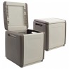 BAUL DE ALMACENAMIENTO CUBE LINE 540X530X570MM ARTPLAST