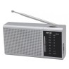 RADIO PORTATIL AM/FM DIAL CLASICO PLATA GEN-X