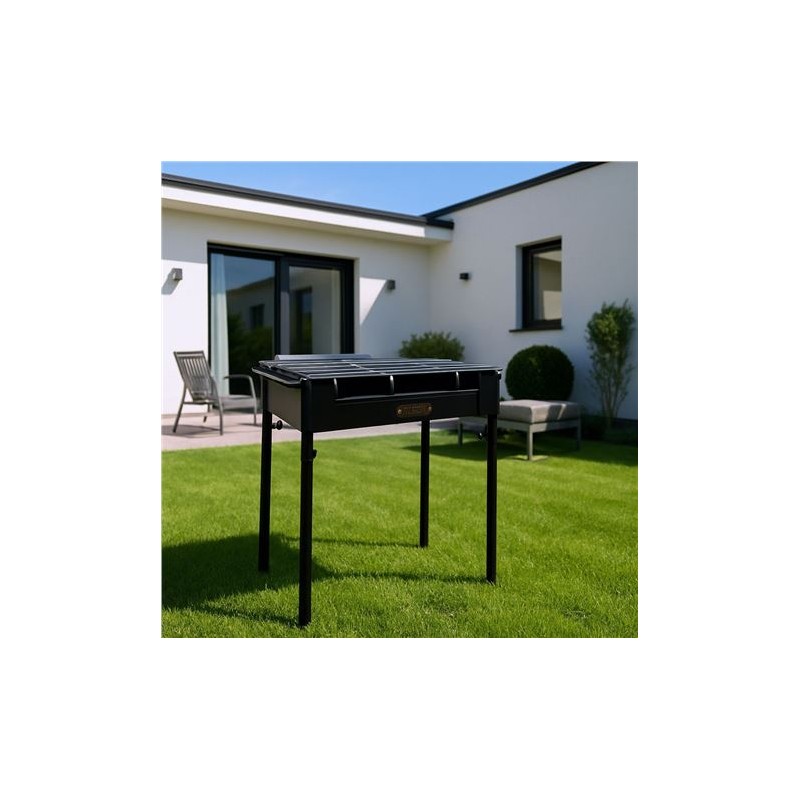 BARBACOA HIERRO CON PATAS 45X25CM ALGON