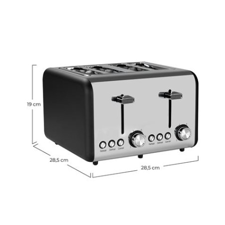 TOSTADOR 4 RANURAS 1500W RETRO DAYRON