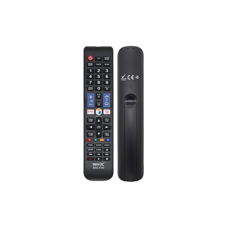 MANDO UNIVERSAL GRANDE PARA TELEVISORES SAMSUNG SAG-2103 GEN-X