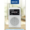 RADIO PORTATIL AM/FM ANALOGICA GRIS FM-4403 GEN-X