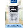 RADIO PORTATIL AM/FM ANALOGICA GRIS FM-4404 GEN-X