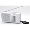 RADIO PORTATIL AM/FM/SW TRES BANDAS GRIS FM-4407 GEN-X