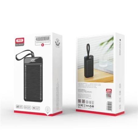POWERBANK PR157 40000MAH | 3 ENTRADAS | 3 SALIDAS | 22.5W XO