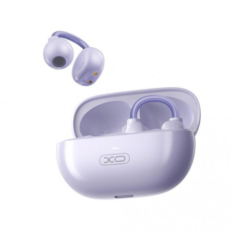 AURICULARES TWS PEARL CLIP G40 VIOLETA XO