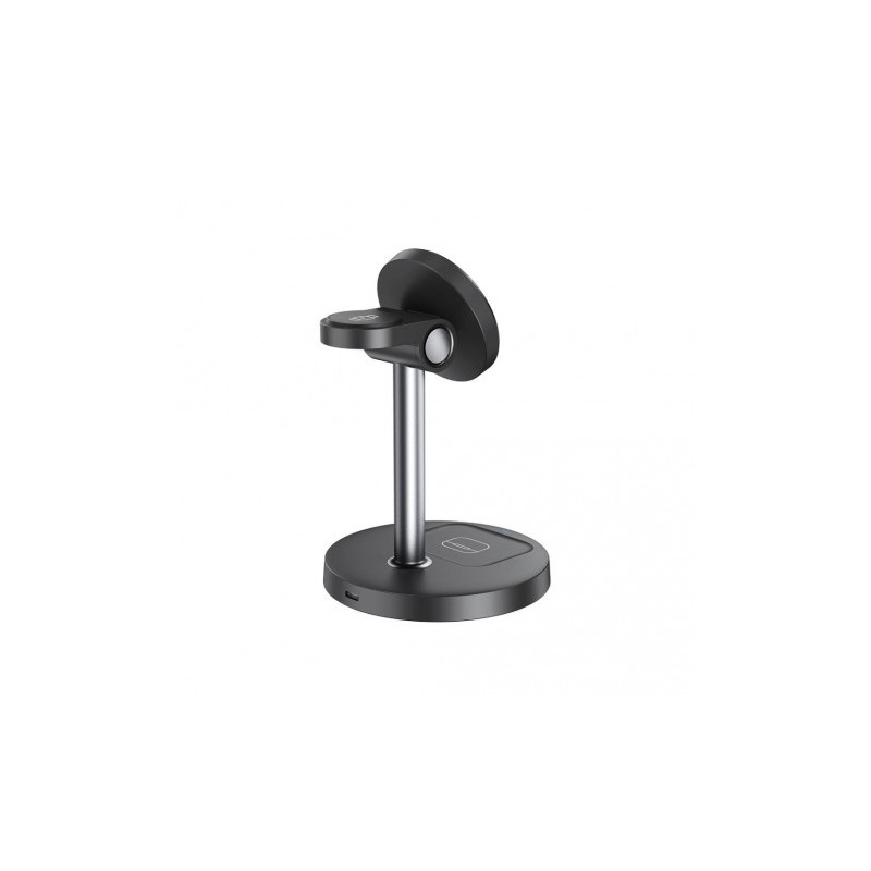 CARGADOR INALAMBRICO MAGNETICO 3 EN 1 CX038 NEGRO XO