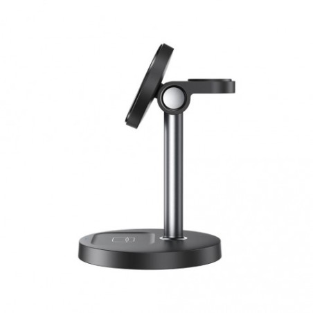 CARGADOR INALAMBRICO MAGNETICO 3 EN 1 CX038 NEGRO XO