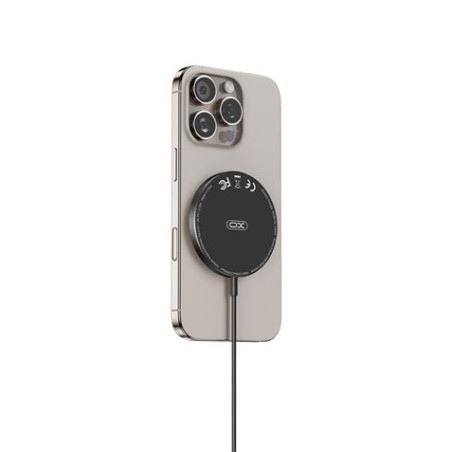 CARGADOR INALAMBRICO MAGNETICO 15W CX037 NEGRO XO