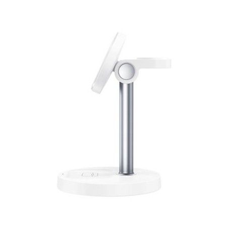 CARGADOR INALAMBRICO MAGNETICO 3 EN 1 CX038 BLANCO XO