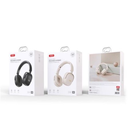 AURICULAR BLUETOOTH BE42 HASTA 30 HORAS DE MÚSICA NEGRO XO