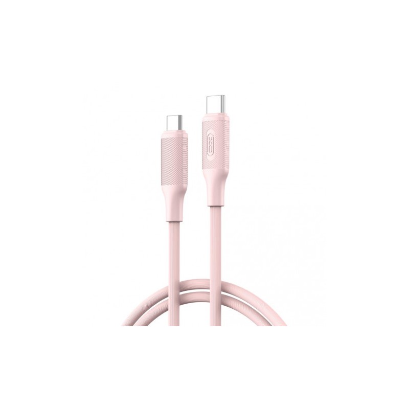 CABLE TIPO C A TIPO C 1METRO NBQ265B ROSA 60W XO