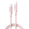 CABLE TIPO C A TIPO C 1METRO NBQ265B ROSA 60W XO