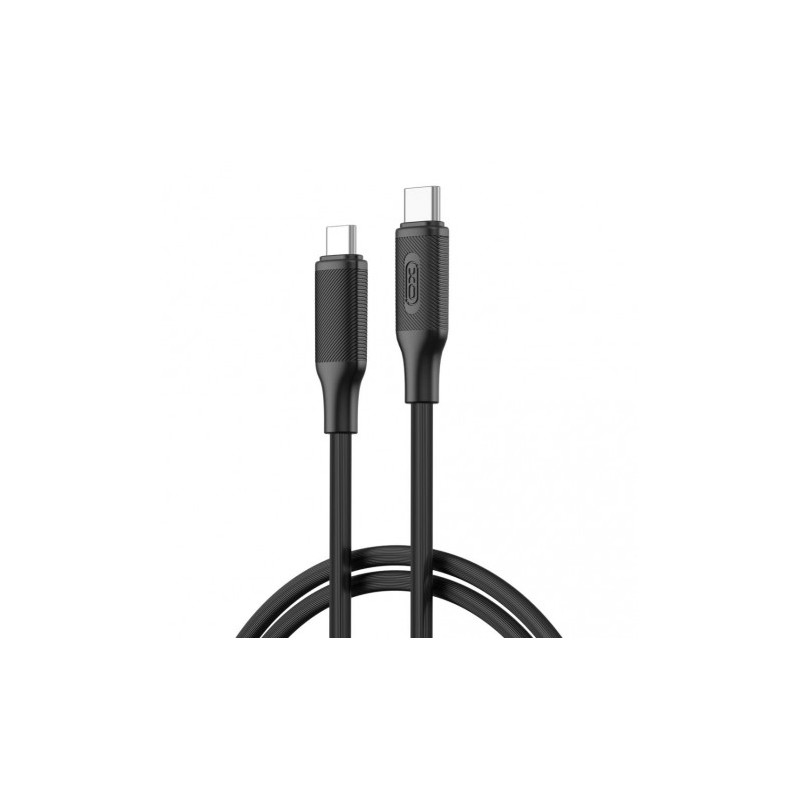 CABLE TIPO C A TIPO C 1METRO NBQ265B NEGRO 60W XO