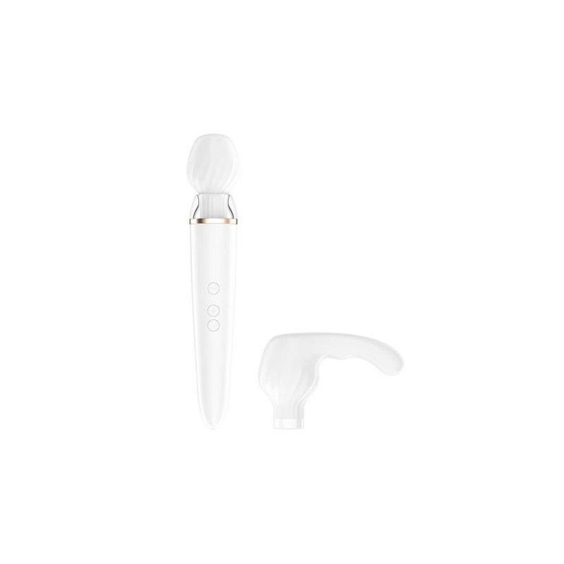 MASAJEADOR CON DOBLE CABEZAL VIBRADOR...