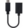 CABLE 15CM TIPO C MACHO A USB HEMBRA OTG NANOCABLE