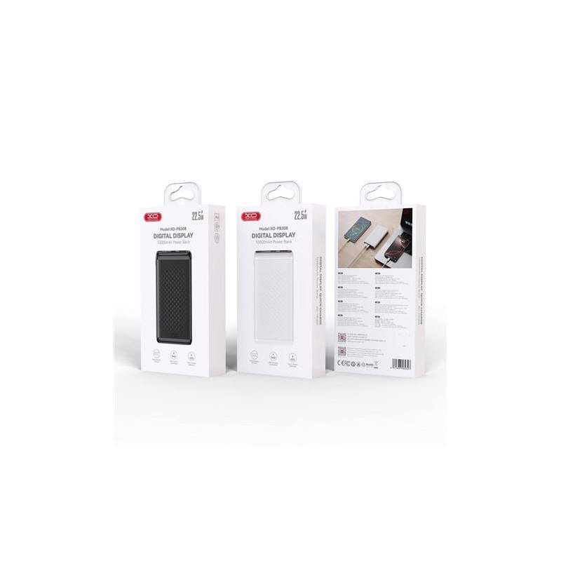 POWERBANK 10000MAH 22.5W PB308 BLANCO XO