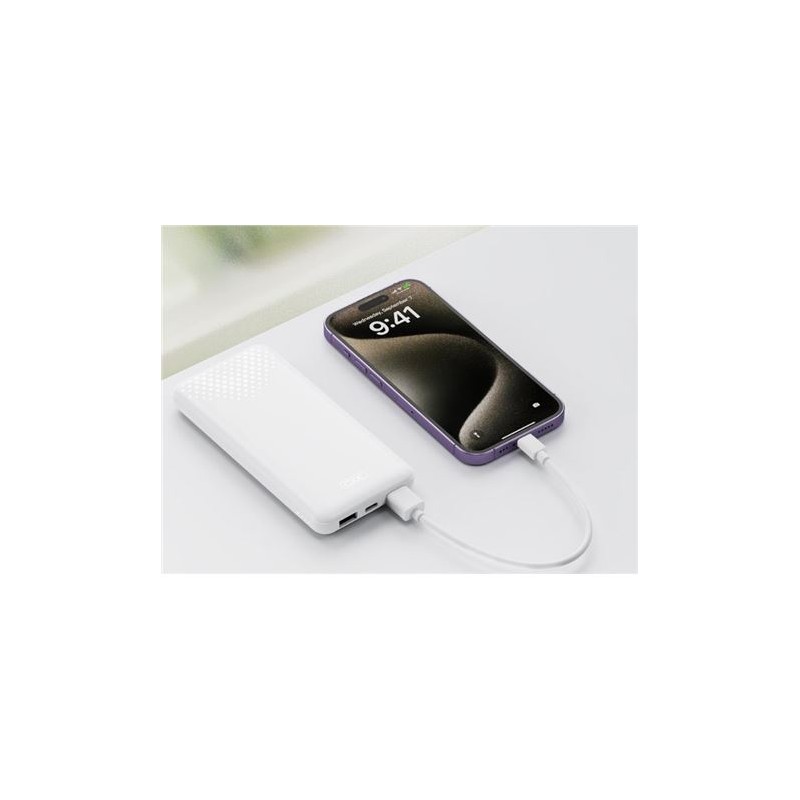 POWERBANK 10000MAH PB312 BLANCO XO