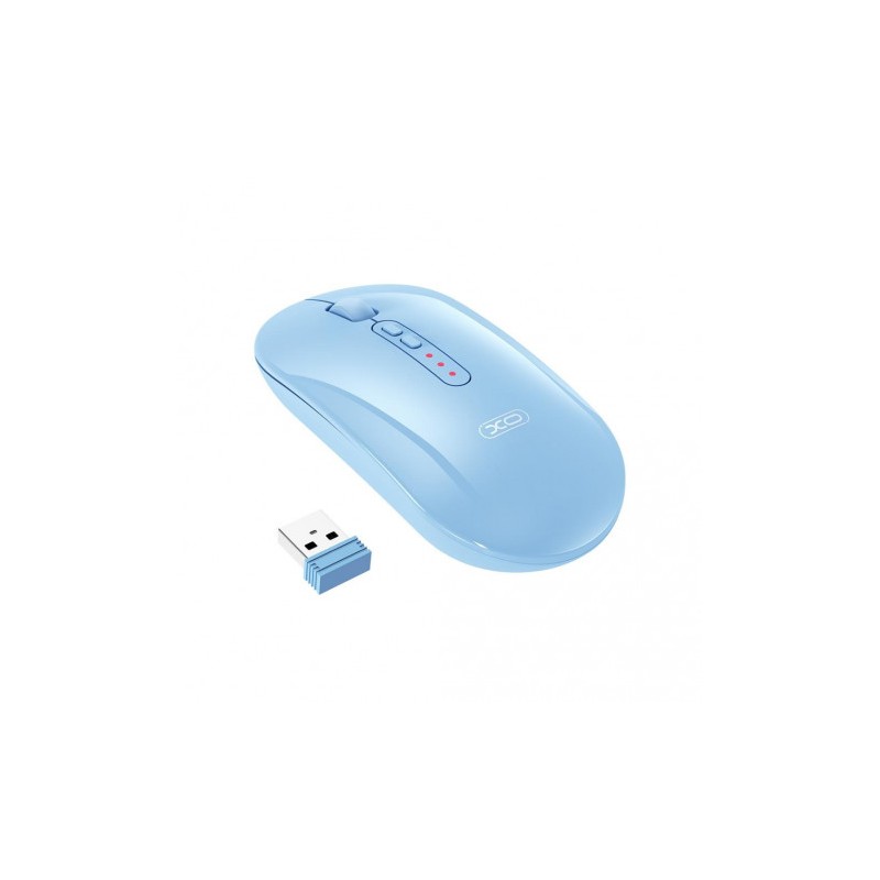 RATON INALAMBRICO WIRELESS / BLUETOOTH 1600DPI AZUL M13 XO