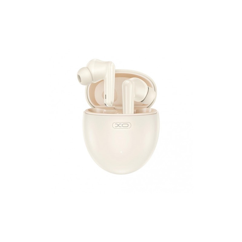 AURICULARES TWS G26 ANC+ENC CANCELACION DE RUIDO BEIGE XO