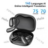 AURICULARES TWS CON TRADUCCION SIMULTANEA G37 NEGRO XO
