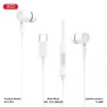 AURICULARES CON Y MICROFONO CABLE TIPO C EP81 BLANCO XO