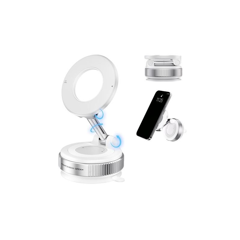 SOPORTE COCHE SMARTPHONE POR VACIO...