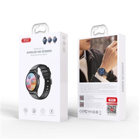 SMARTWATCH J6 1.43" AMOLED | IP68 | NEGRO XO