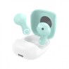 AURICULARES BLUETOOTH TWS G28 AZUL CELESTE XO