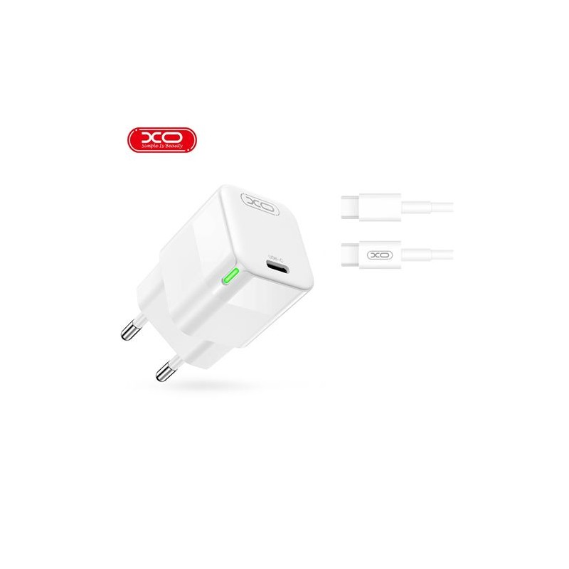 CARGADOR TIPO C 30W + CABLE TIPO C -...